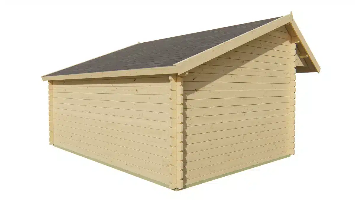 Blokhut – Tuinhuis Thüringen | 44 mm | vuren onbehandeld