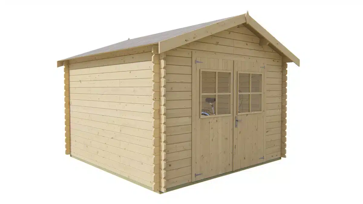 Blokhut – Tuinhuis Noja | 28 mm | onbehandeld