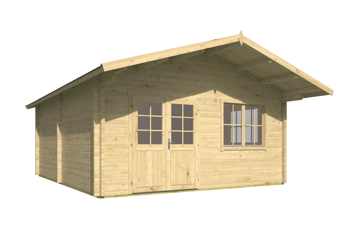Blokhut – Tuinhuis Niedersachsen | 70 mm | vuren onbehandeld