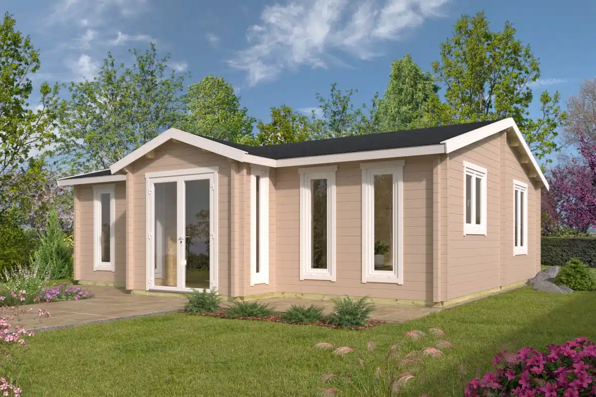 Blokhut – Tuinhuis Mullingar | 70 mm | vuren onbehandeld