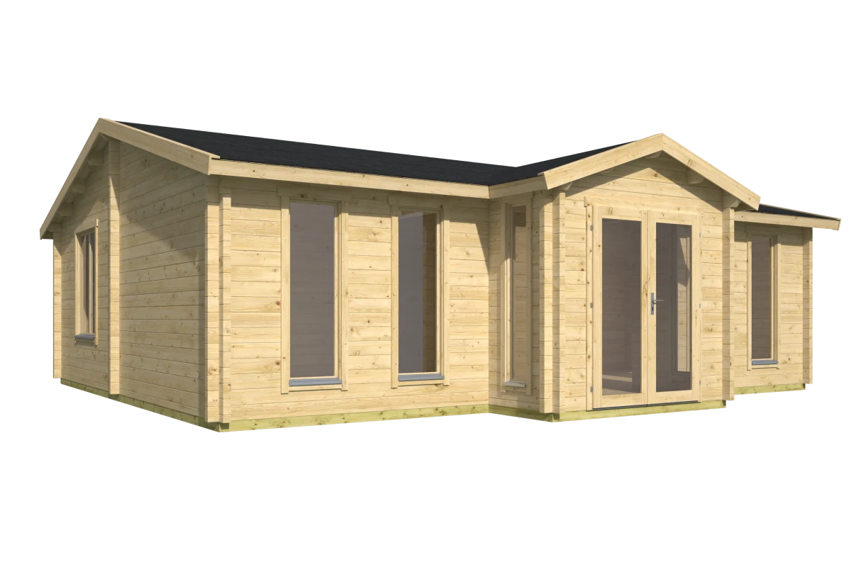 Blokhut – Tuinhuis Mullingar | 70 mm | vuren onbehandeld