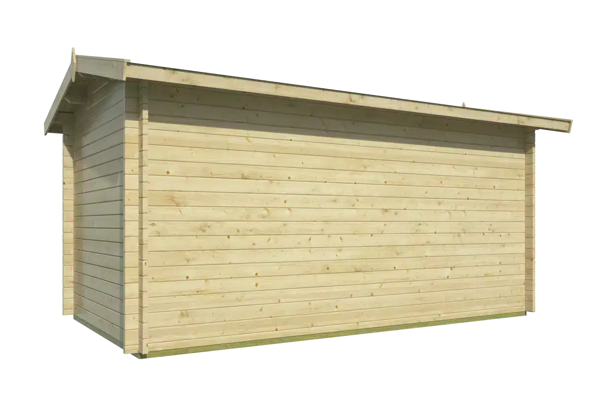 Blokhut – Tuinhuis Shannon | 40 mm | onbehandeld