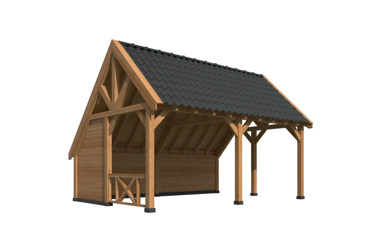 Kapschuur Billund XL Samenstelling 2 Red Class Wood