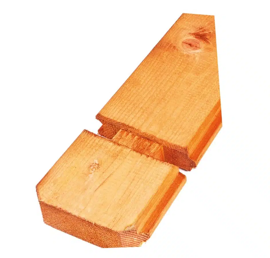 Extra wandlaag Heino | 44 mm | Red Class Wood geïmpregneerd