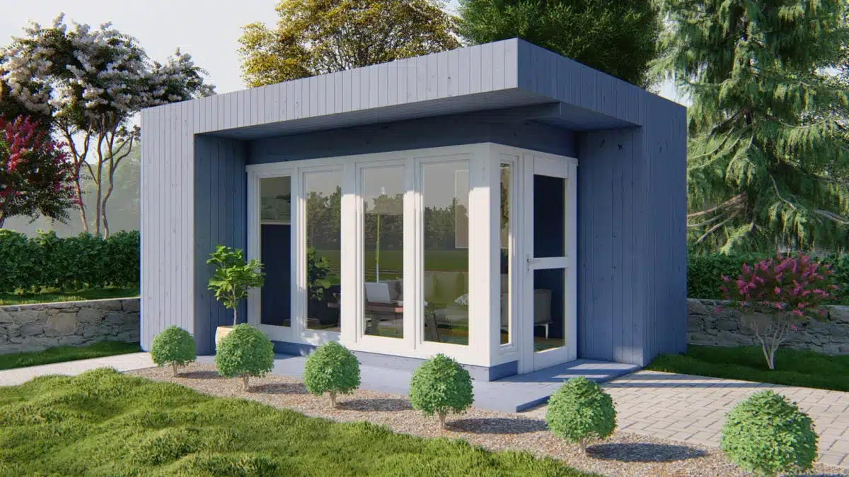 Blokhut – Tuinhuis Elin | 19 mm | onbehandeld