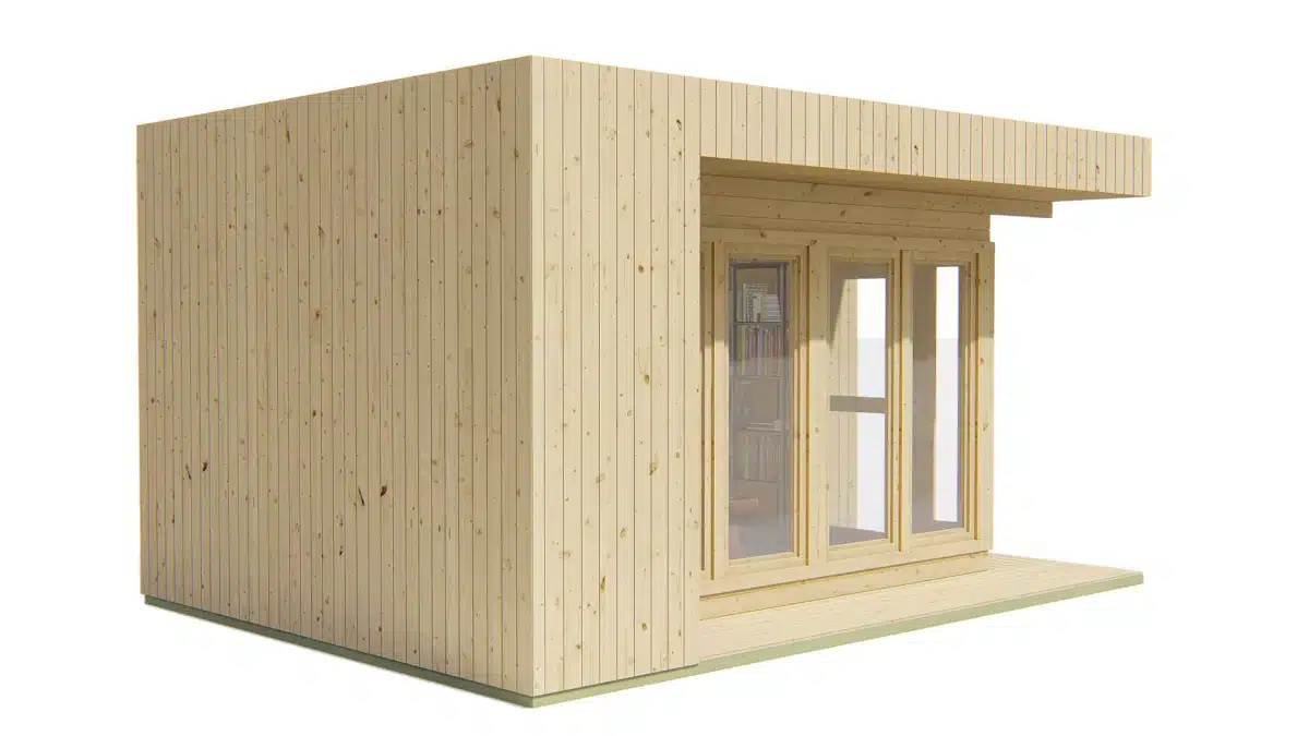 Blokhut – Tuinhuis Elin | 19 mm | onbehandeld
