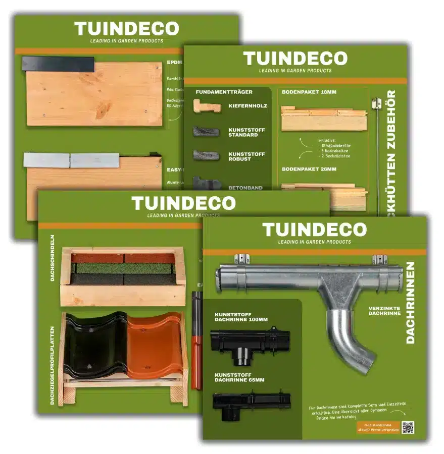 Demobord – Set van 4 borden (Duitstalig)