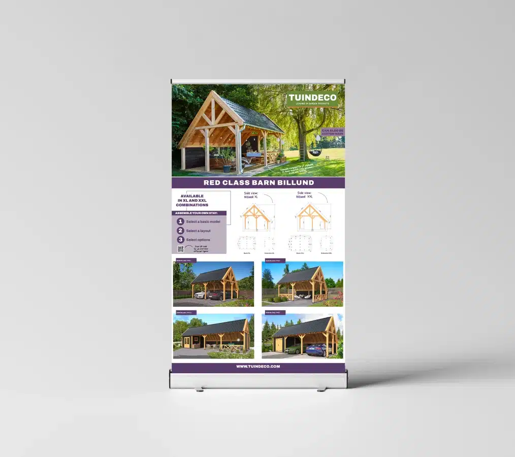 Roll-up banner Billund (Engelstalig)