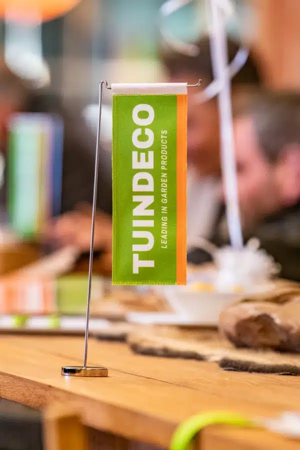 Tuindeco tafel vlag (klein)