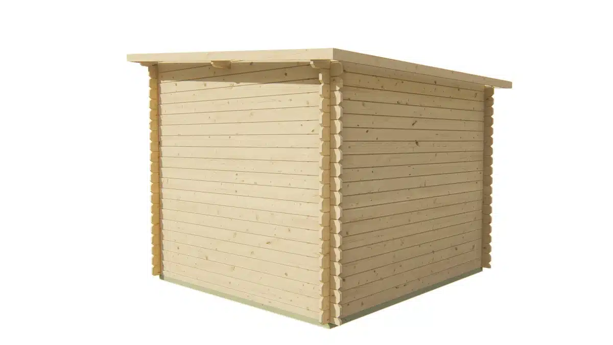 Blokhut – Tuinhuis Mila | 28 mm | vuren Red Class Wood geïmpregneerd
