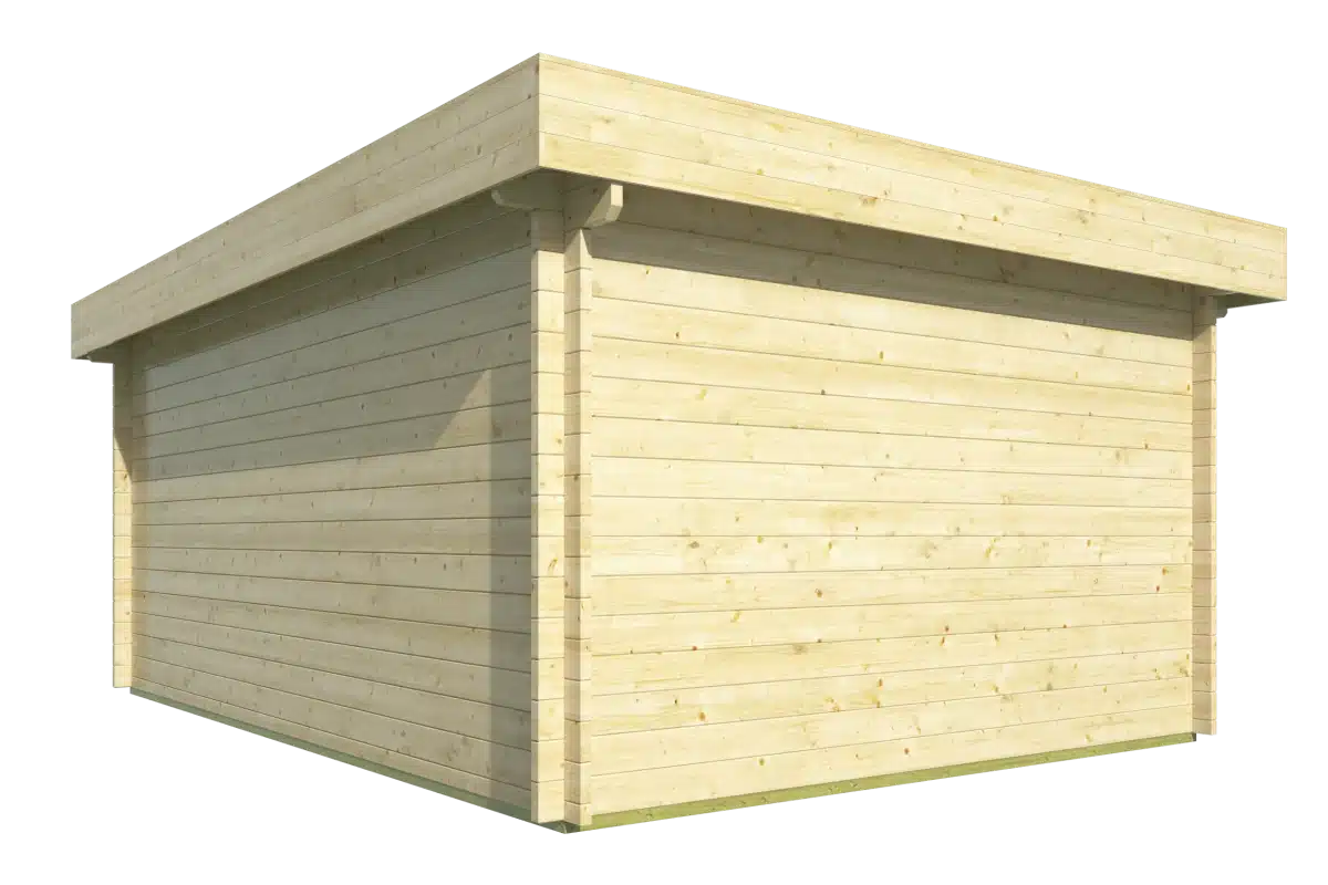 Garage Marketta | 44 mm | vuren Red Class Wood geïmpregneerd