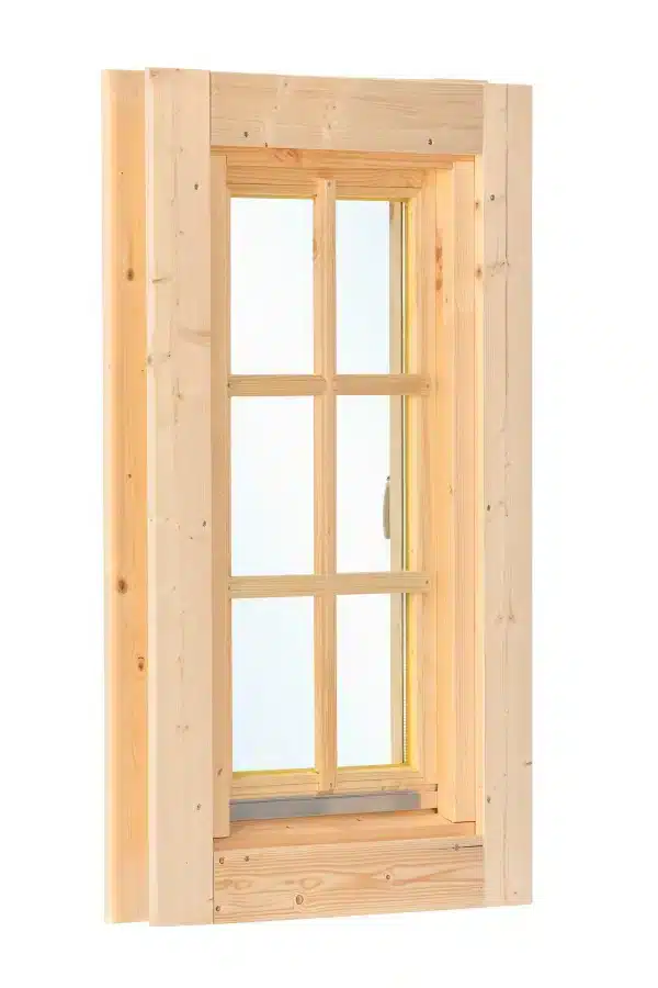 Draai- /kiepraam enkel L5.2 vuren 52,6 x 108,5 cm