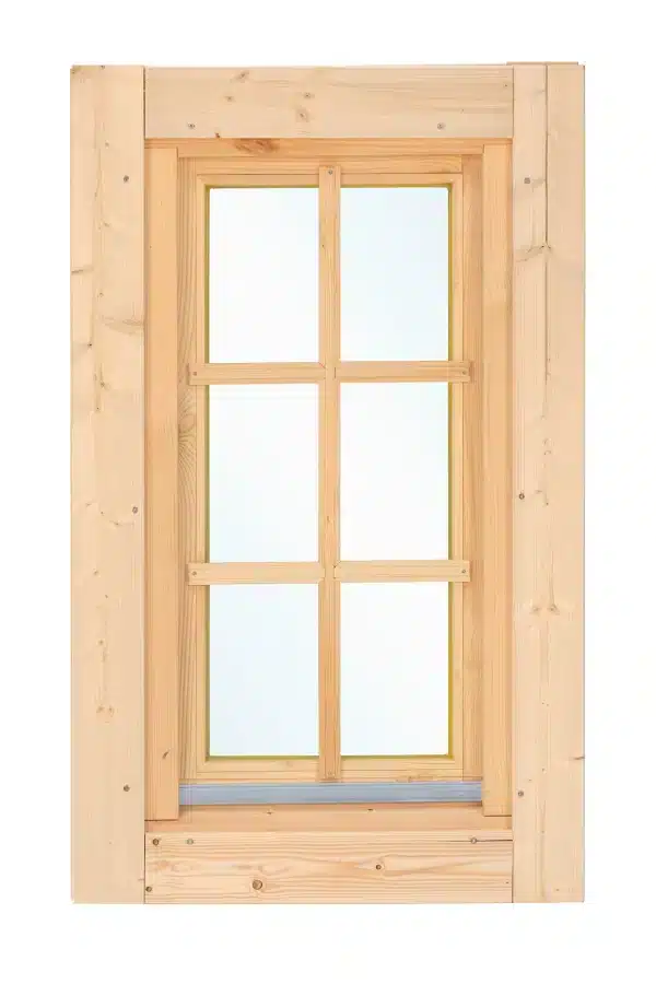 Draai- /kiepraam enkel L5.2 vuren 52,6 x 108,5 cm