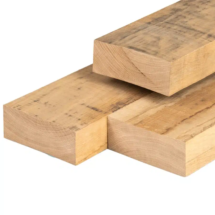 Eiken ligger 7,0 x 20,0 x 300 cm ongedroogd, fijn bezaagd