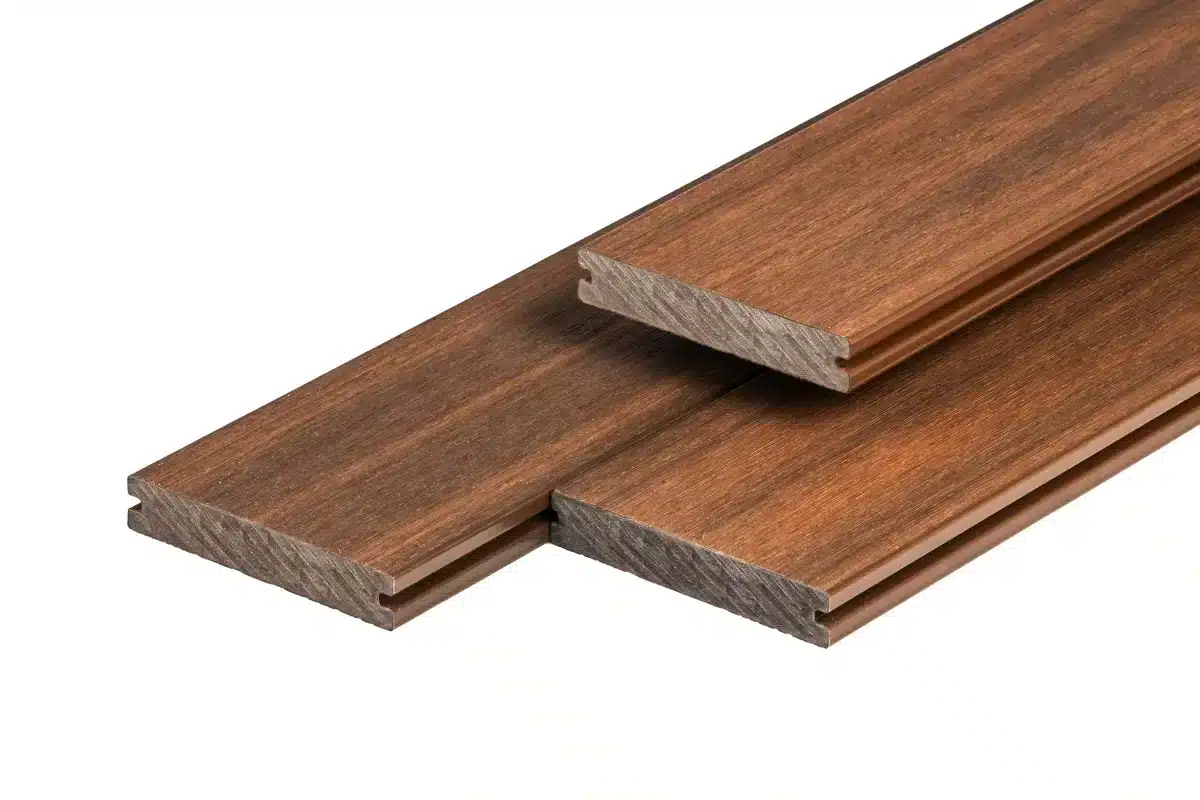 PuraShield composiet vlonderplank 2,3 x 13,8 x 400 cm clip systeem, massief, Ipe