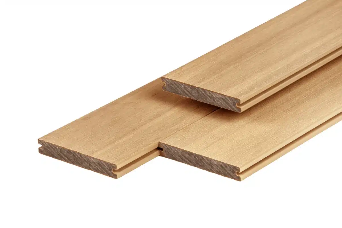 PuraShield composiet vlonderplank 2,3 x 13,8 x 400 cm clip systeem, massief, Cedar