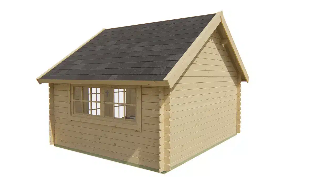 Blokhut – Tuinhuis Skov | 28 mm | vuren onbehandeld