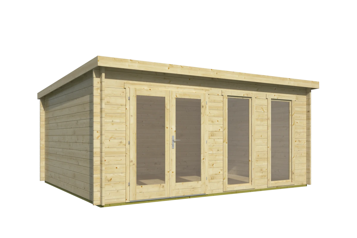 Blokhut – Tuinhuis Annabel | 40 mm | vuren onbehandeld