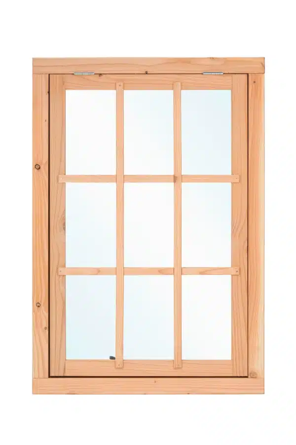 Enkel raam douglas De Luxe uitzetraam De Luxe 78×130.7cm sponn. maa