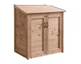 Luxe houten zwembad berging Montaña 113 x 76 x 116 cm