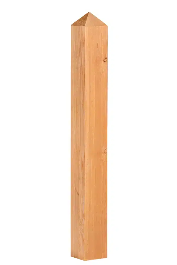 Douglas paal met diamantkop 14,0 x 14,0 x 125 cm