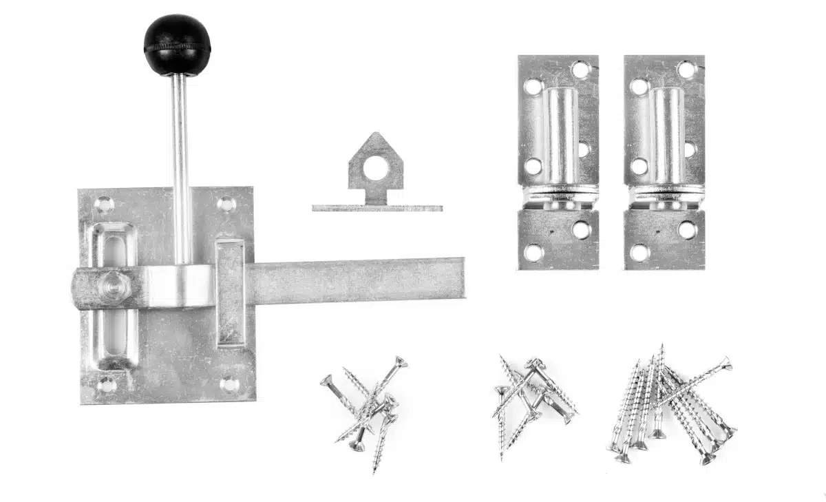 Kastanjepoort compleet B120 x H120 cm