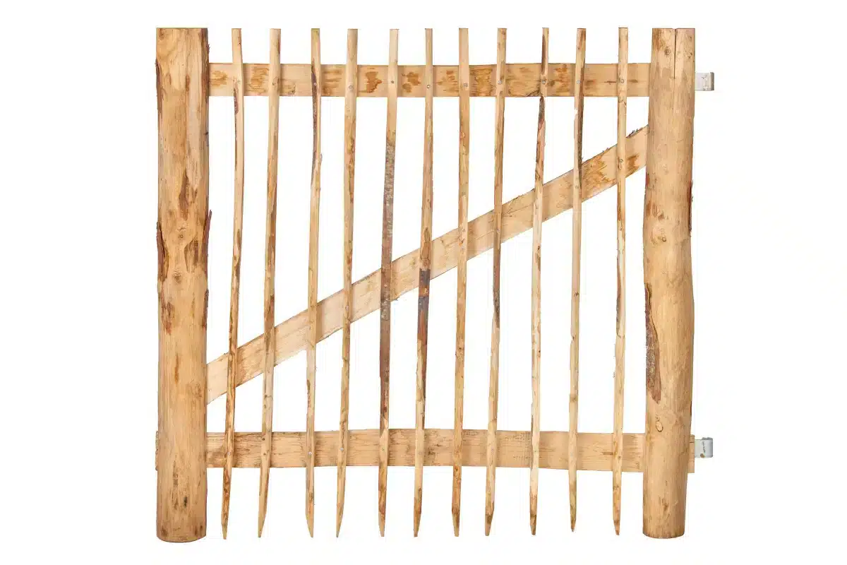 Kastanjepoort compleet B120 x H120 cm