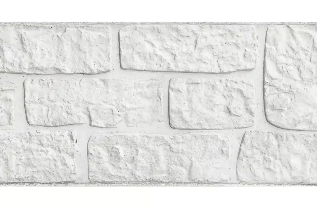 Berton©-motiefplaat wit/grijs H36 x D3,5 x L184 cm romeinsmotief enkelzijdig