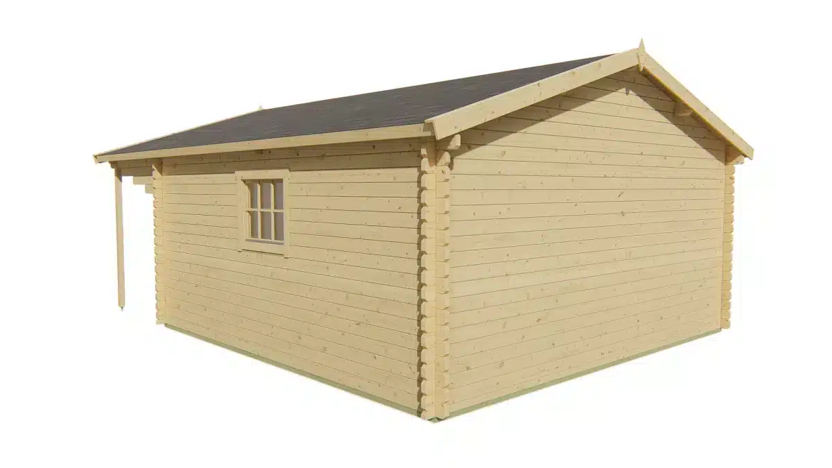 Blokhut – Tuinhuis Emiel | 44 mm | vuren onbehandeld