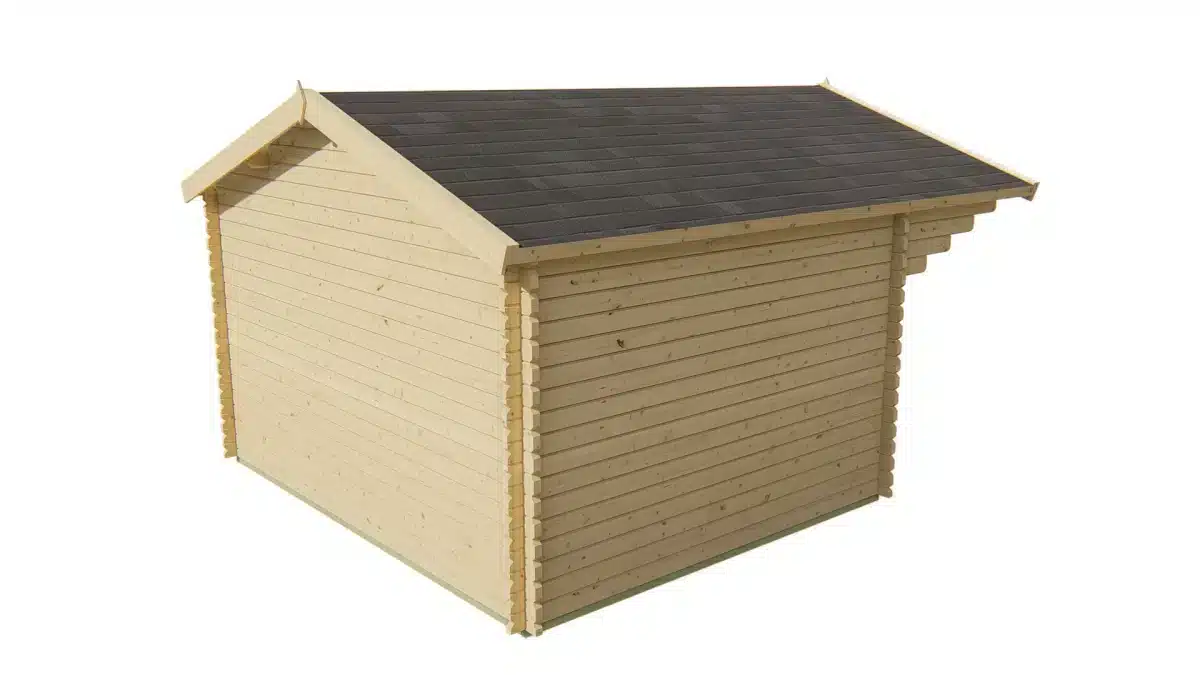 Blokhut – Tuinhuis Inglund | 44 mm | vuren onbehandeld