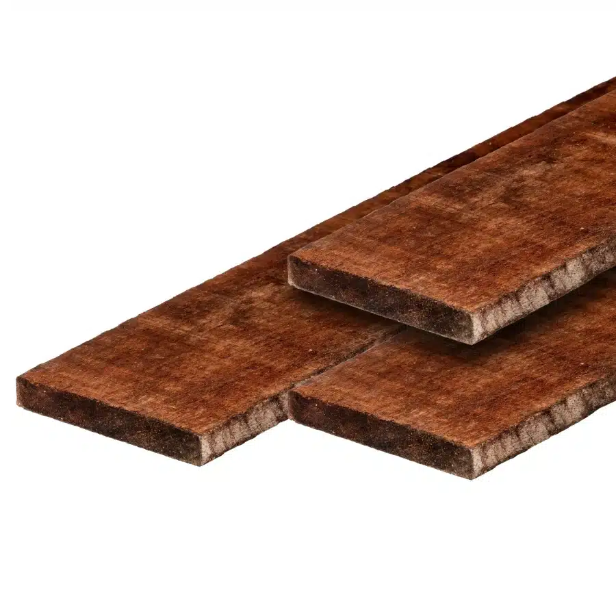 Angelim vermelho hardhout schothout 2,0 x 15,0 x 400 cm fijn bezaagd