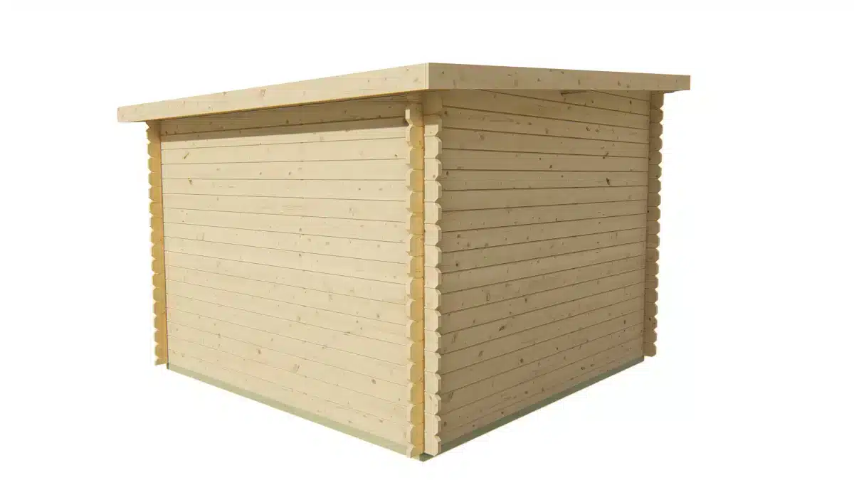 Blokhut – Tuinhuis Jörgen | 28 mm | vuren onbehandeld