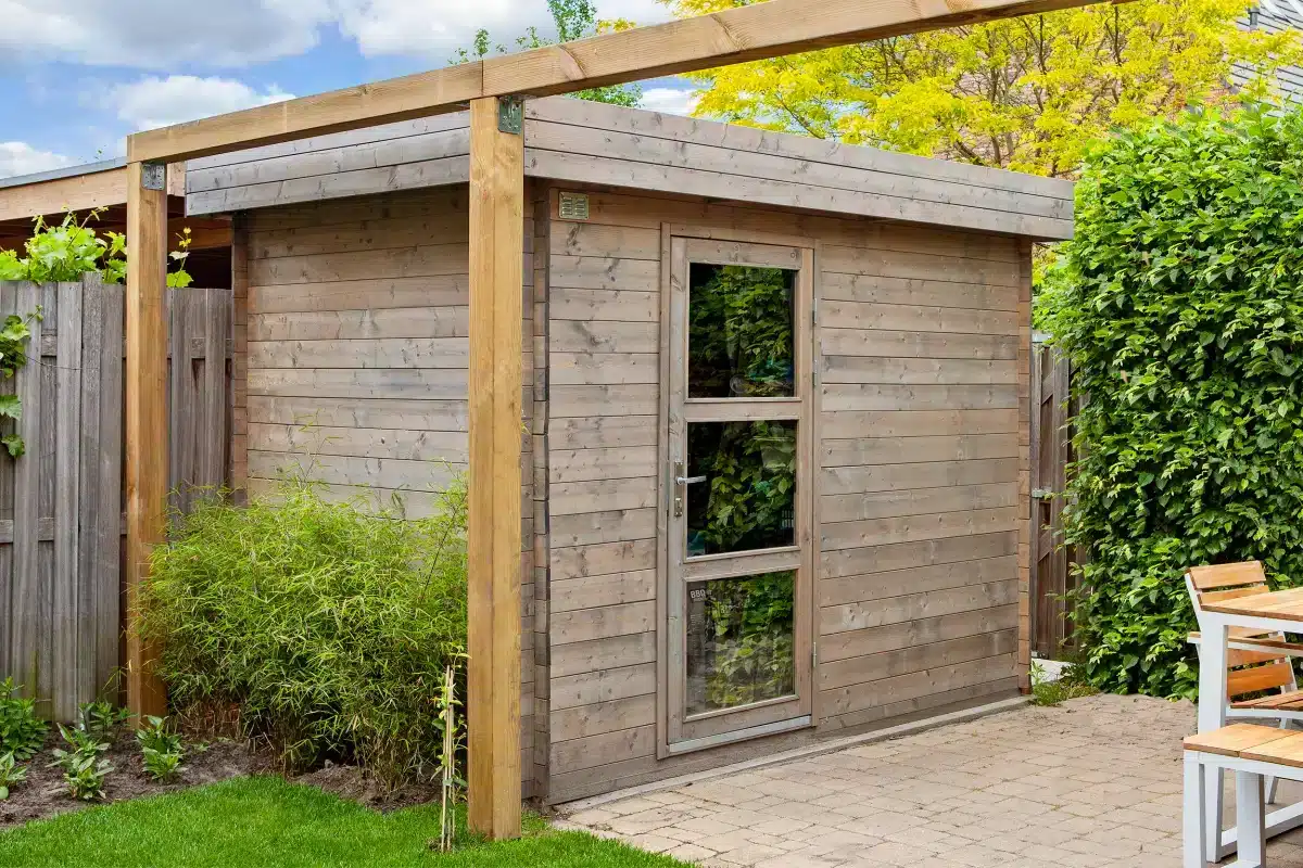 Blokhut – Tuinhuis Novalie | 19 mm | vuren onbehandeld