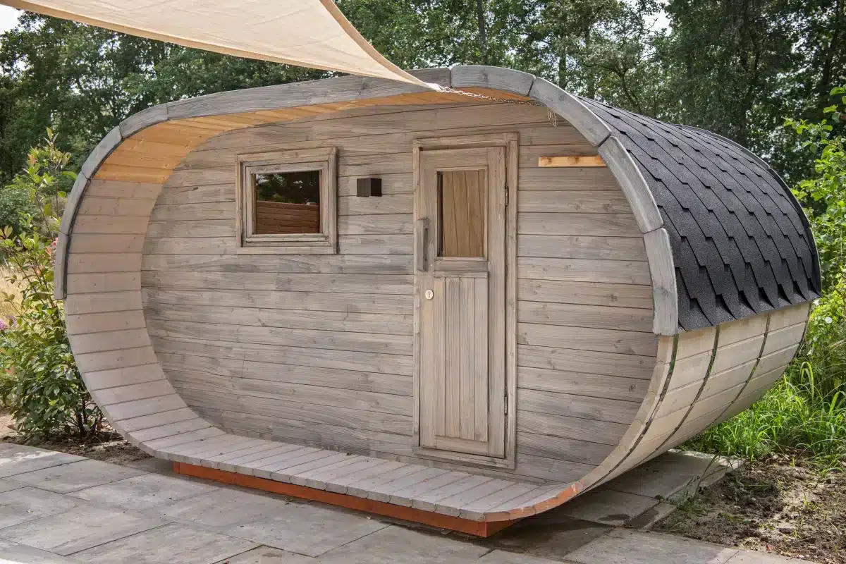 Sauna Oval | 38 mm | onbehandeld