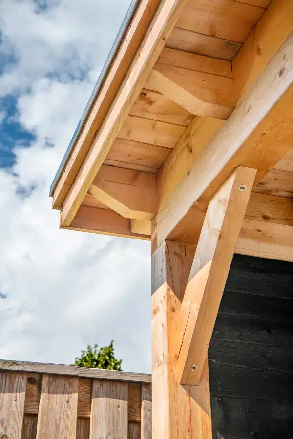 Platdak verblijf Odense XL Basis Red Class Wood 560 x 390 cm excl. EPDM