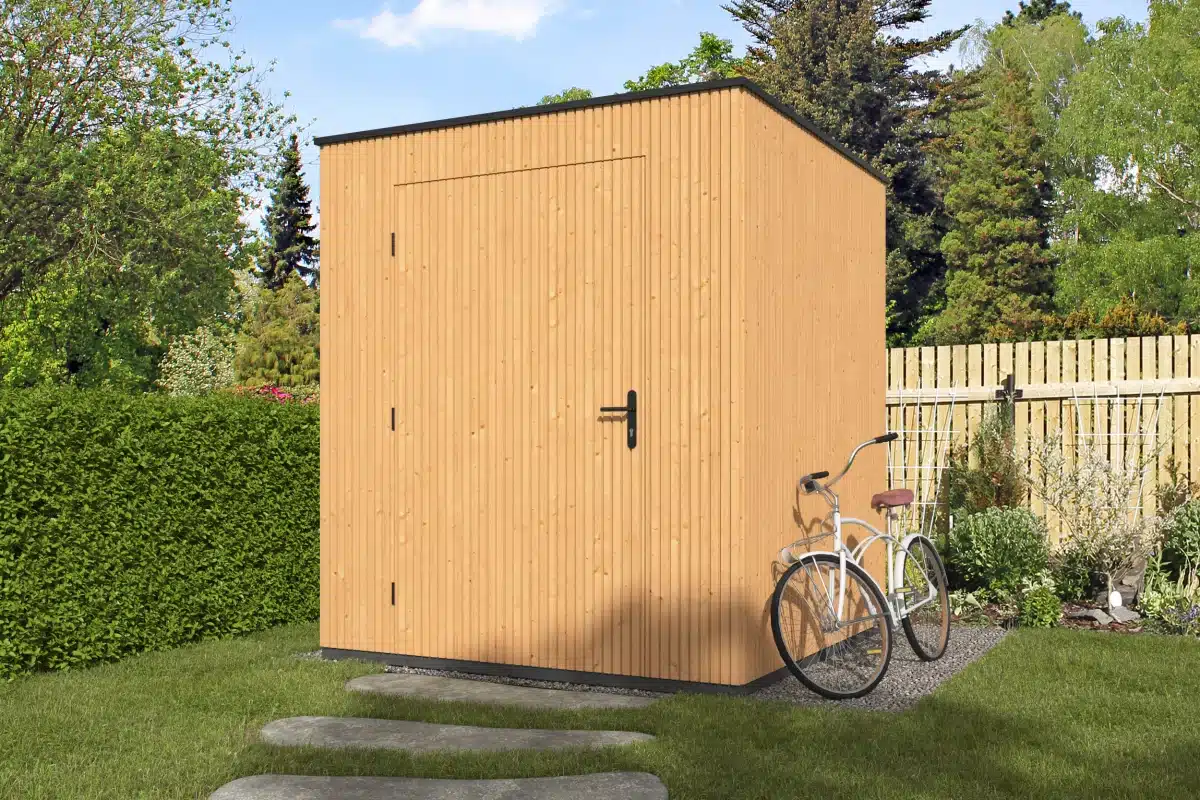 Red Class Wood tuinberging Durbin 200 x 200 cm
