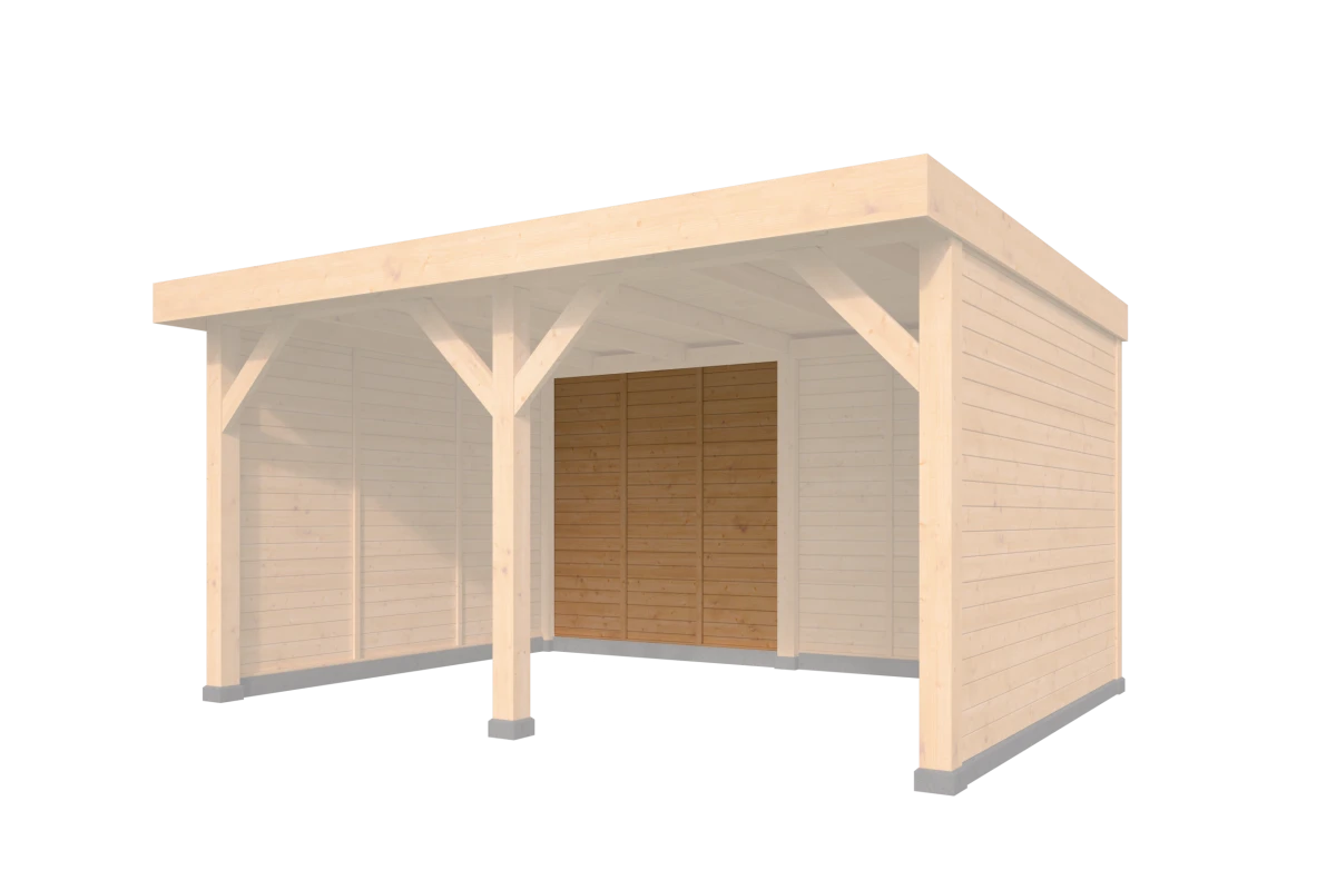 DHZ Rijssen Wand module Type B onbehandeld 250 x 224 cm