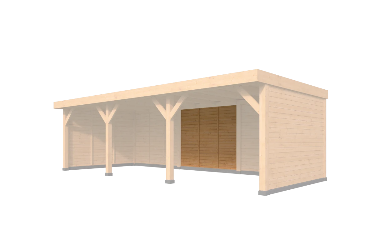 DHZ Rijssen wand module Type C 300 x 224 cm onbehandeld