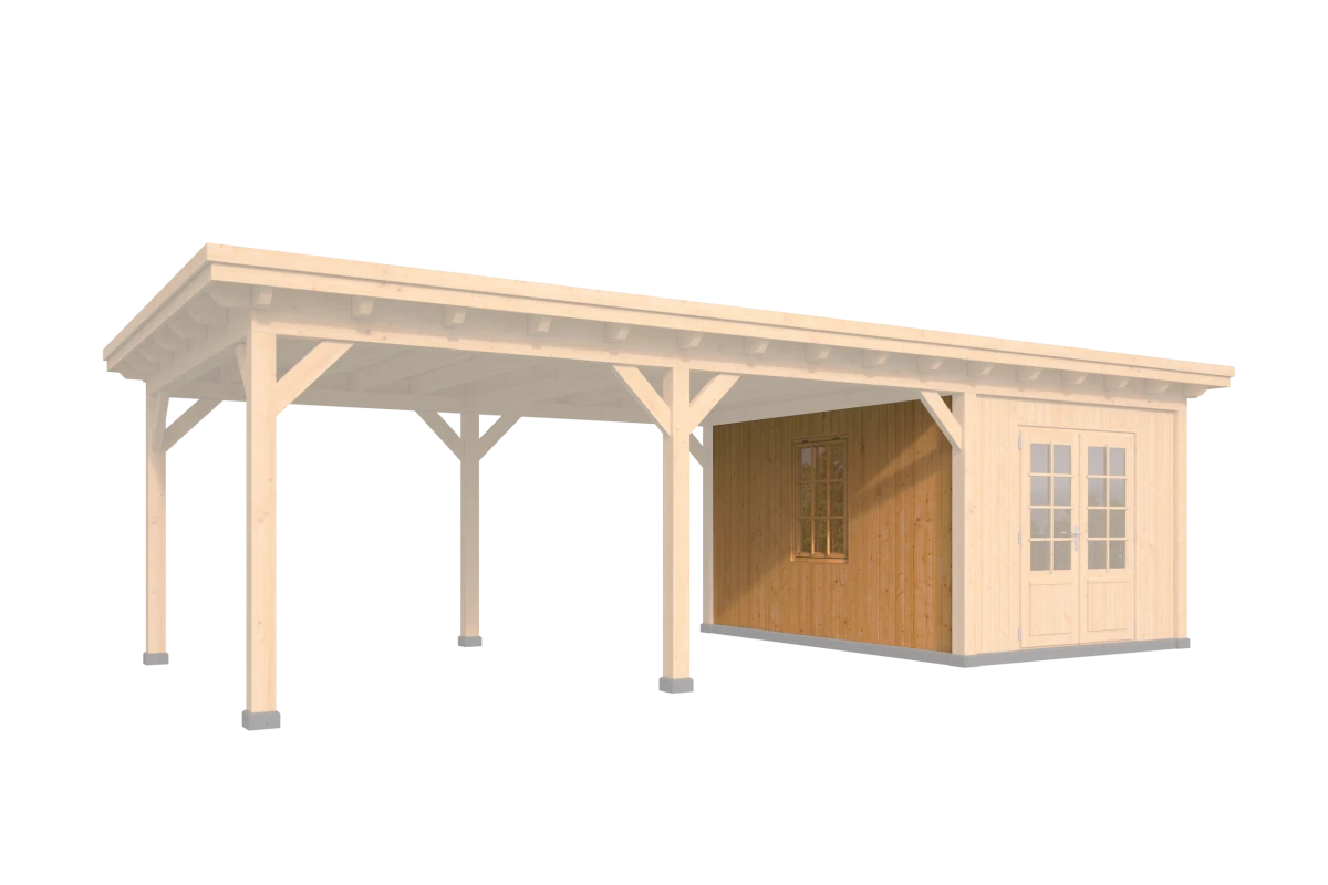 Verticale Wand Wisselsponning Type E Red Class Wood 400 x 224 cm