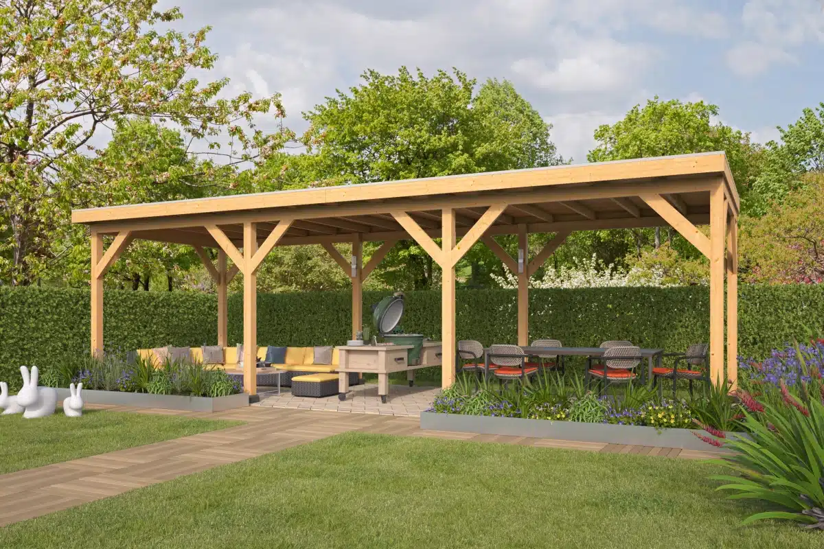 DHZ Zoutelande Red Class Wood 900 x 330 cm