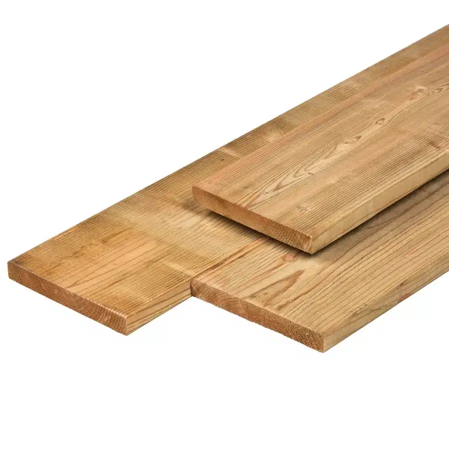 Gootplank – Impregneren bruin