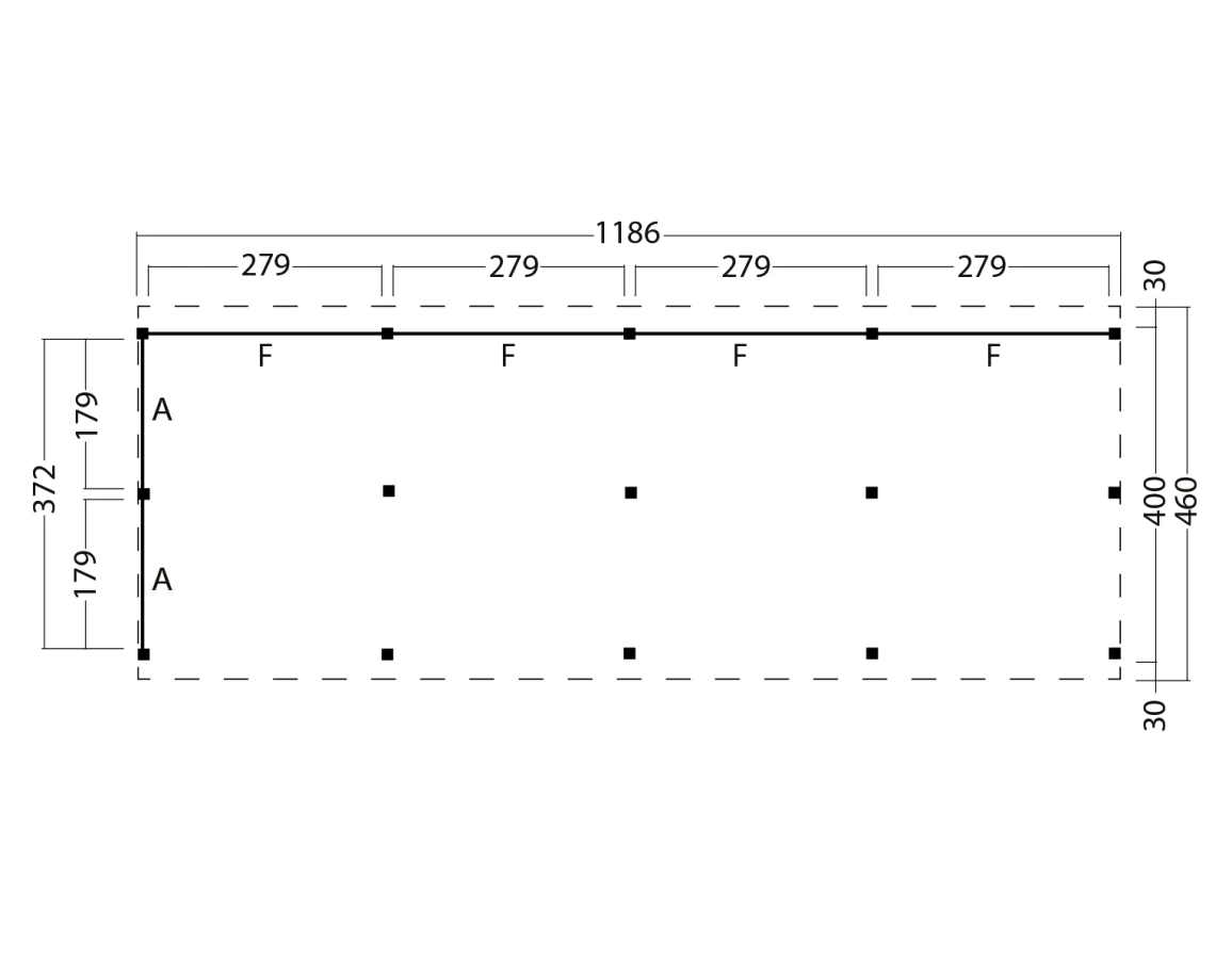 Kapschuur Billund XL Samenstelling 10 Red Class Wood zwart gespoten