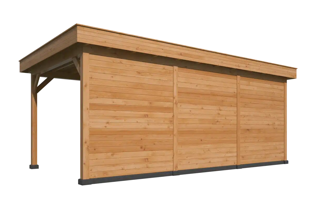 Oslo L type 7 douglas gedroogd potdekselplank blank