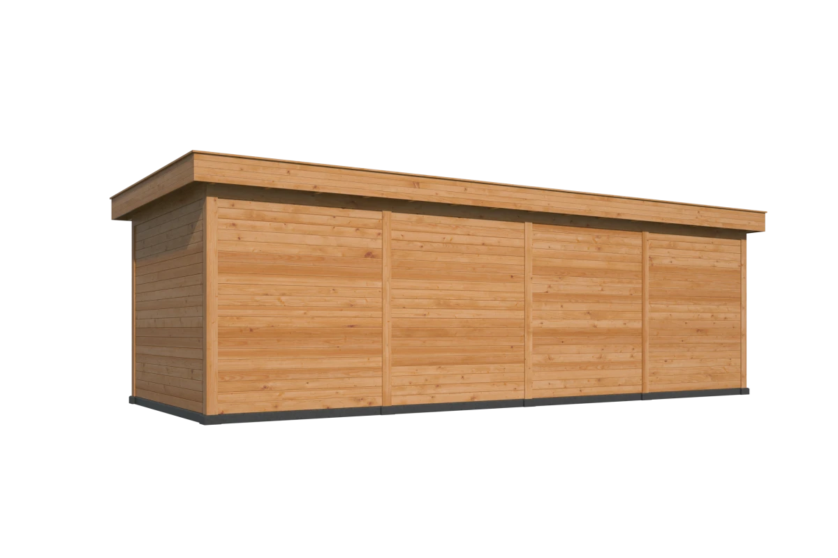 Oslo L type 12 douglas gedroogd potdekselplank blank