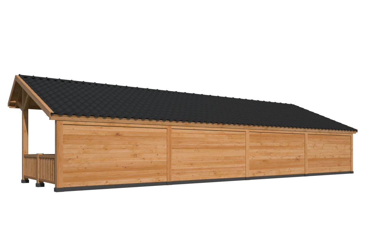 Bergen XL Type 11 Douglas Gedroogd Potdekselplank blank