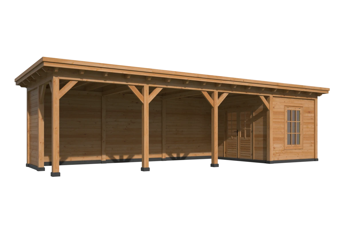 Platdak Odense XL Samenstelling 11 Red Class Wood