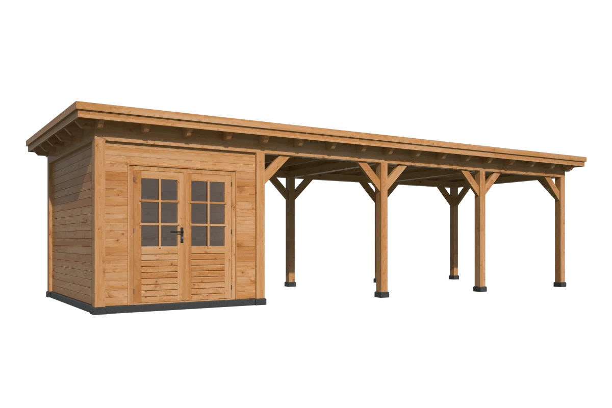 Platdak Odense XL Samenstelling 10 Red Class Wood