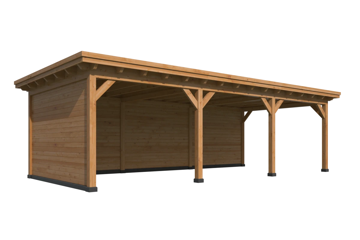 Platdak Odense XXL Samenstelling 6 Red Class Wood