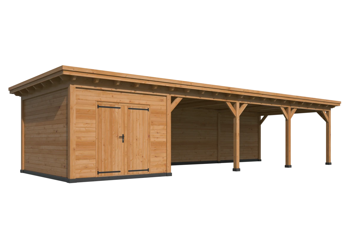 Platdak Odense XXL Samenstelling 10 Red Class Wood
