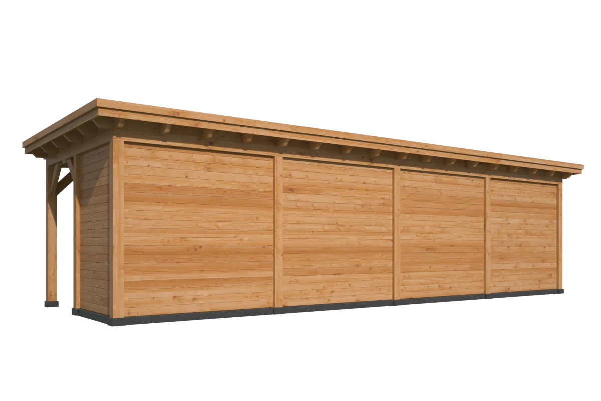 Platdak Odense XL Samenstelling 12 Red Class Wood